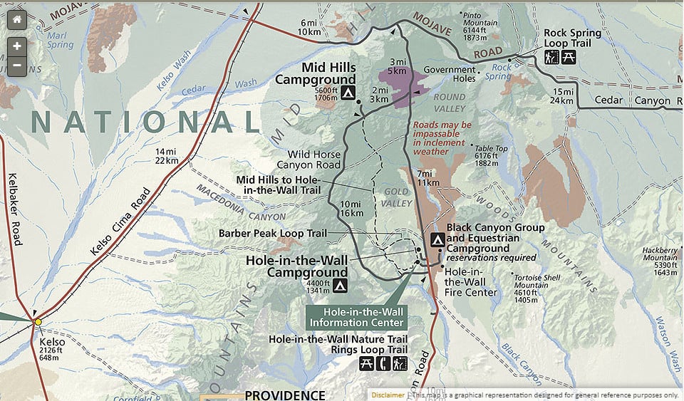 Hole-in-the-Wall Campground