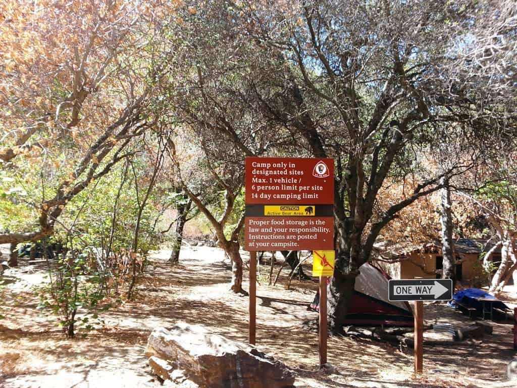 Buckeye Flat Campground