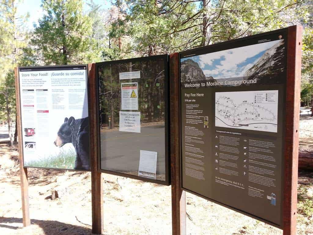 Moraine Campground (Cedar Grove)