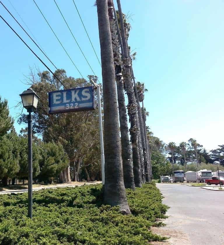 San Luis Obispo Elks Lodge #322 RV Sites