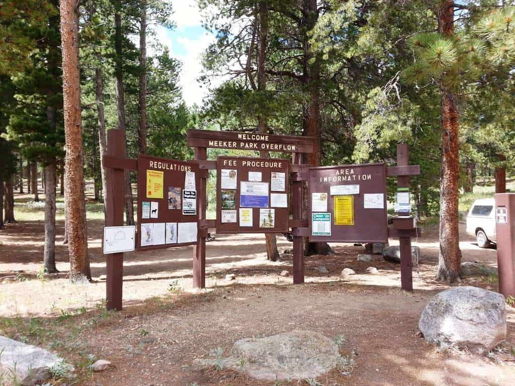 Meeker Park Overflow Campground