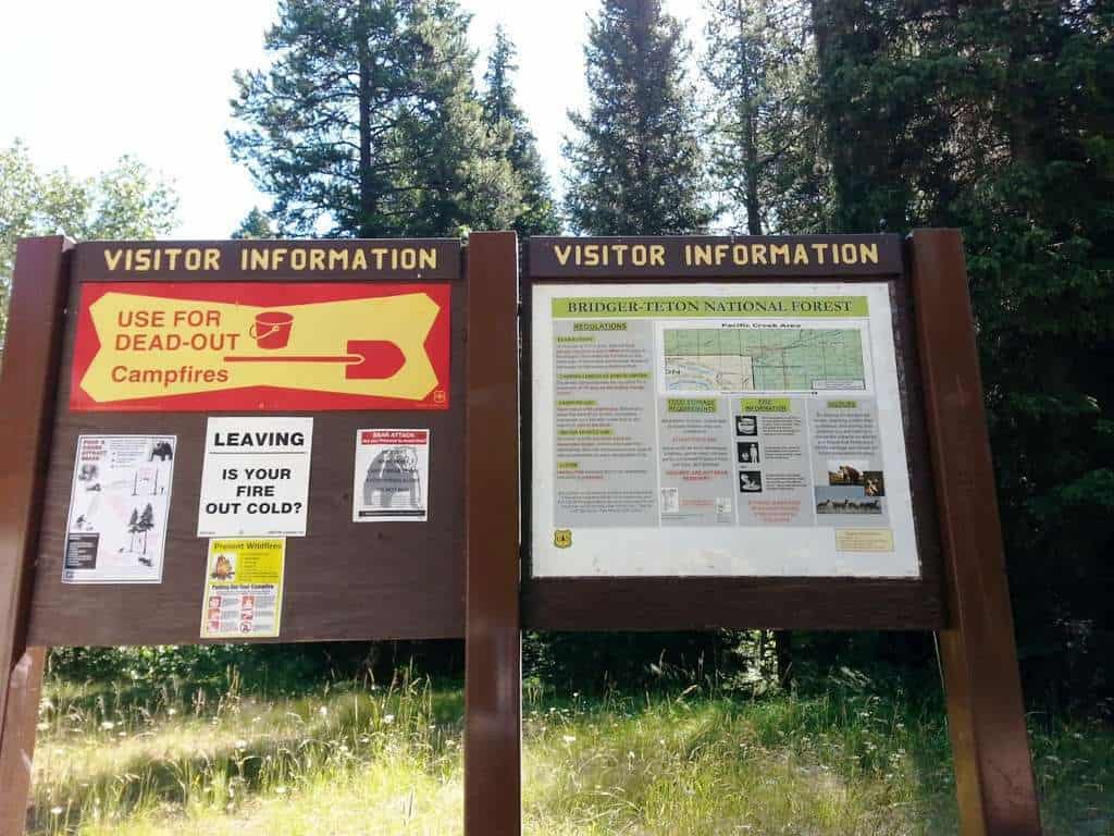 Pacific Creek Area Dispersed Camping