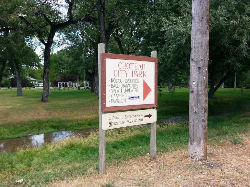 Choteua City Park Campground