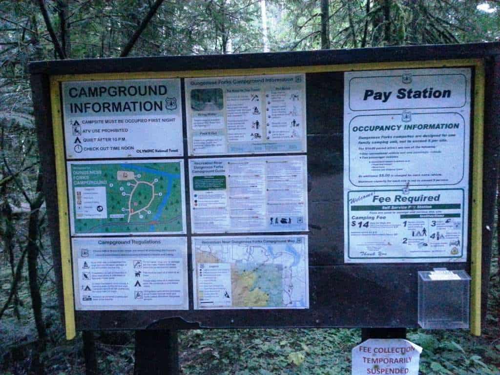 Dungeness Forks Campground