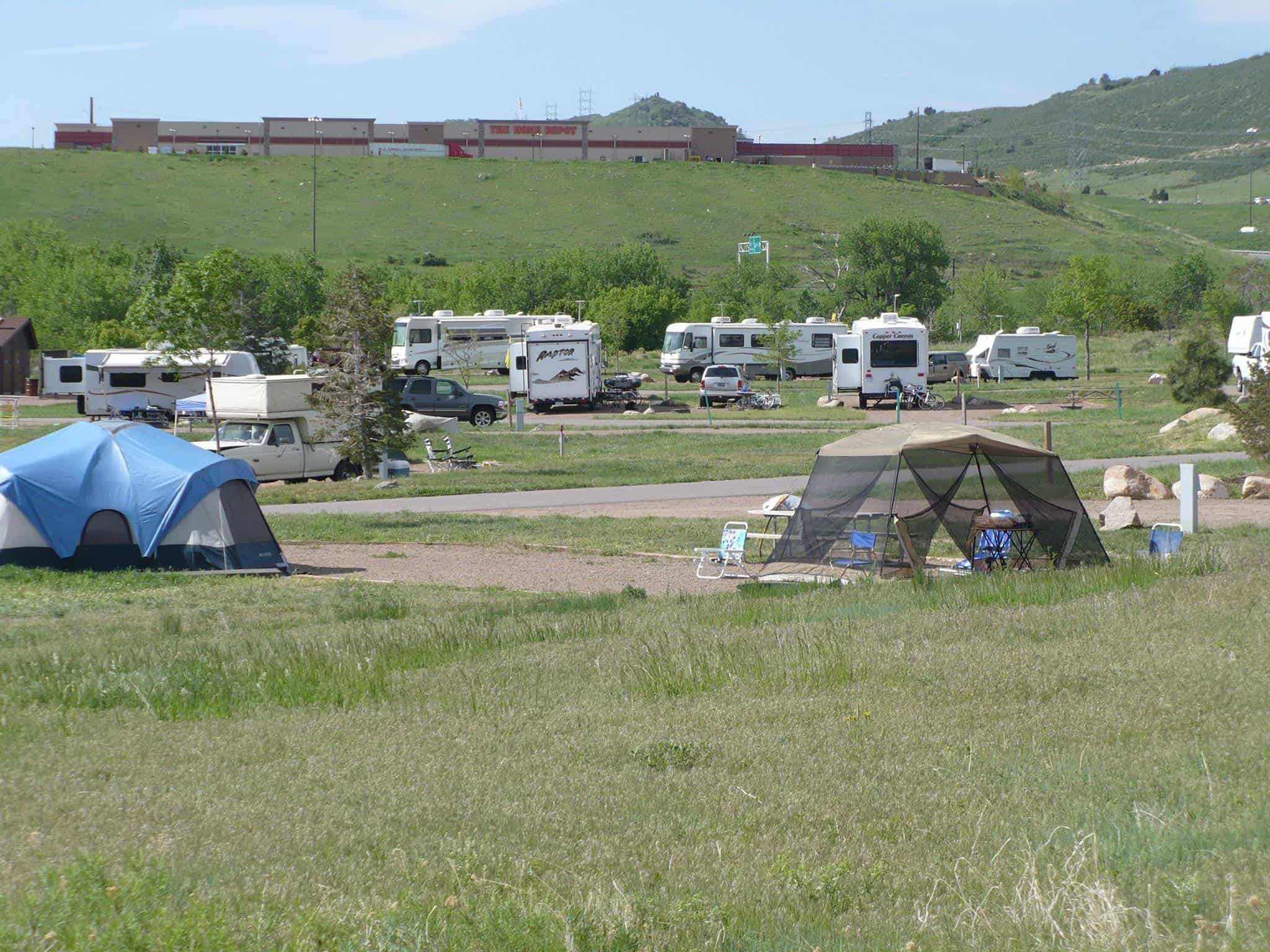 Bear Creek Lake Indian Paintbrush Campground