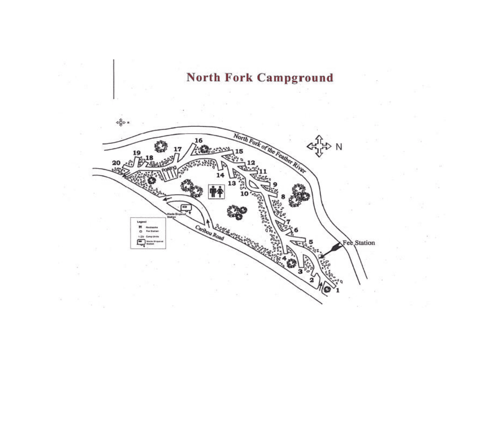 North Fork Campground(CA)