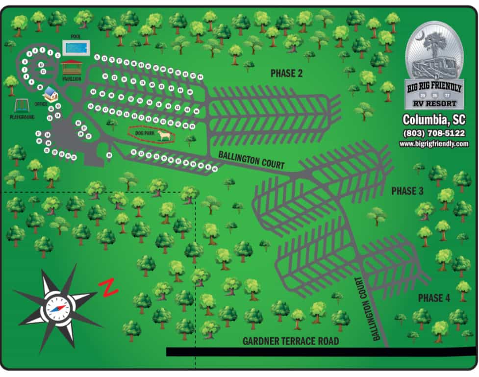 Big Rig Friendly RV Resort