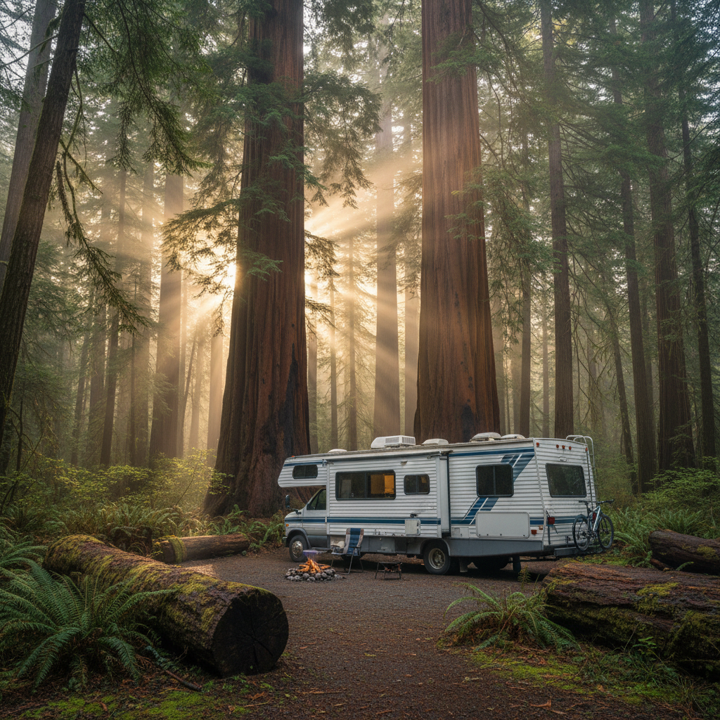 Camping Among Giants: The Best RV Parks and Campgrounds Near Ancient Wonders