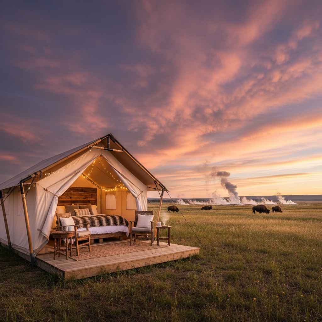 Glamping Near Yellowstone: The Ultimate Guide to Luxury Camping at America's First National Park