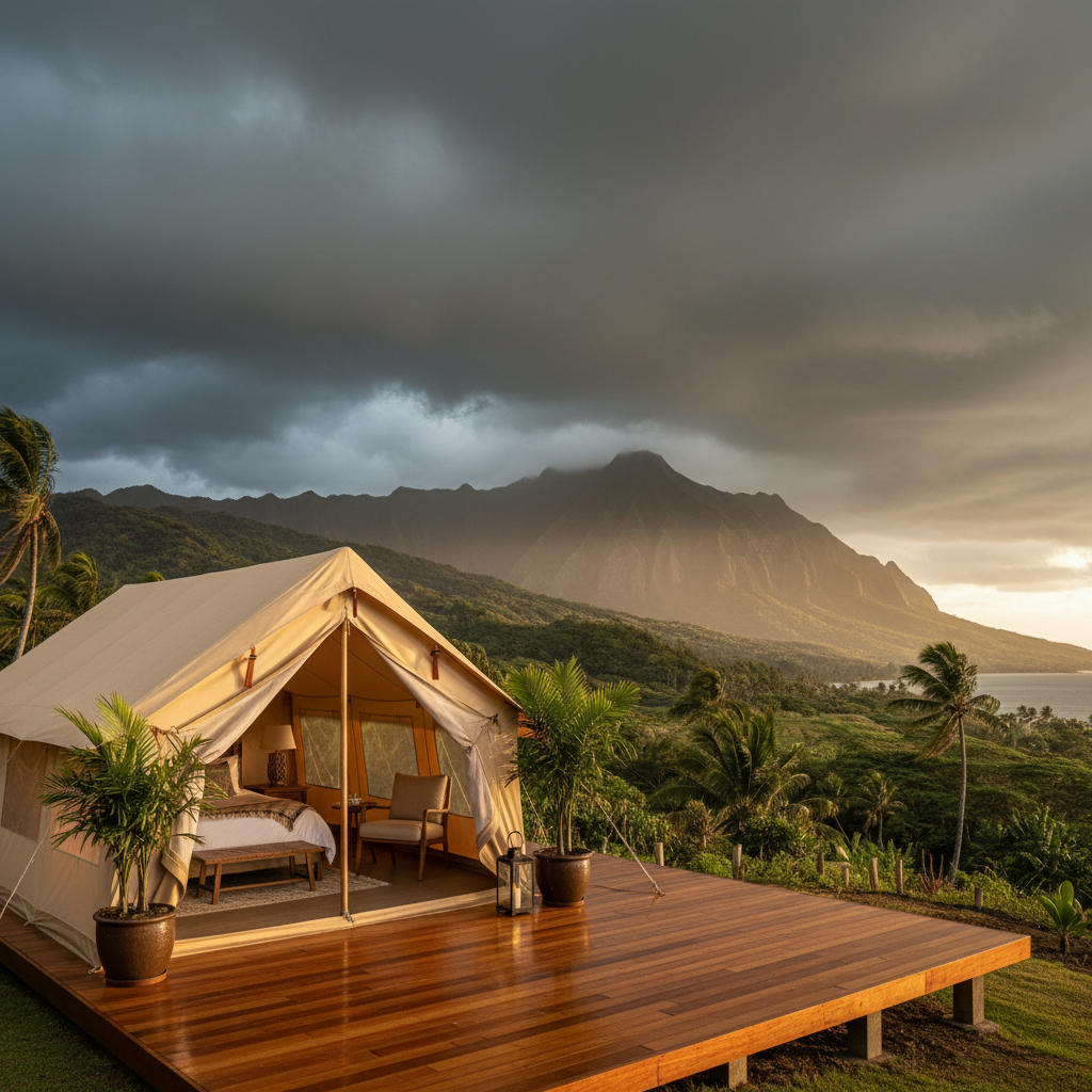 Glamping in Hawaii: How to Stay Safe, Comfortable, and Prepared When Severe Weather Strikes Paradise