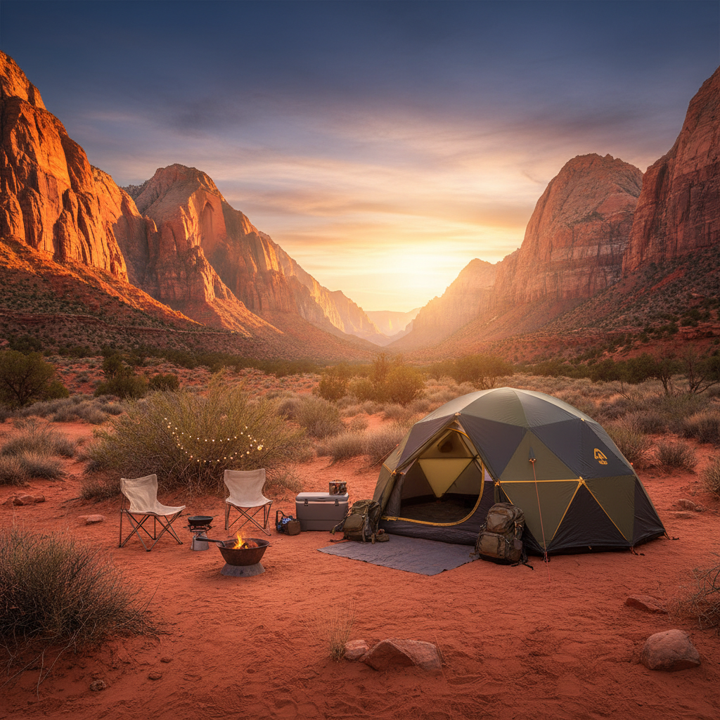 Gear Up for Zion: The Best Camping Equipment for Utah's Most Competitive Park
