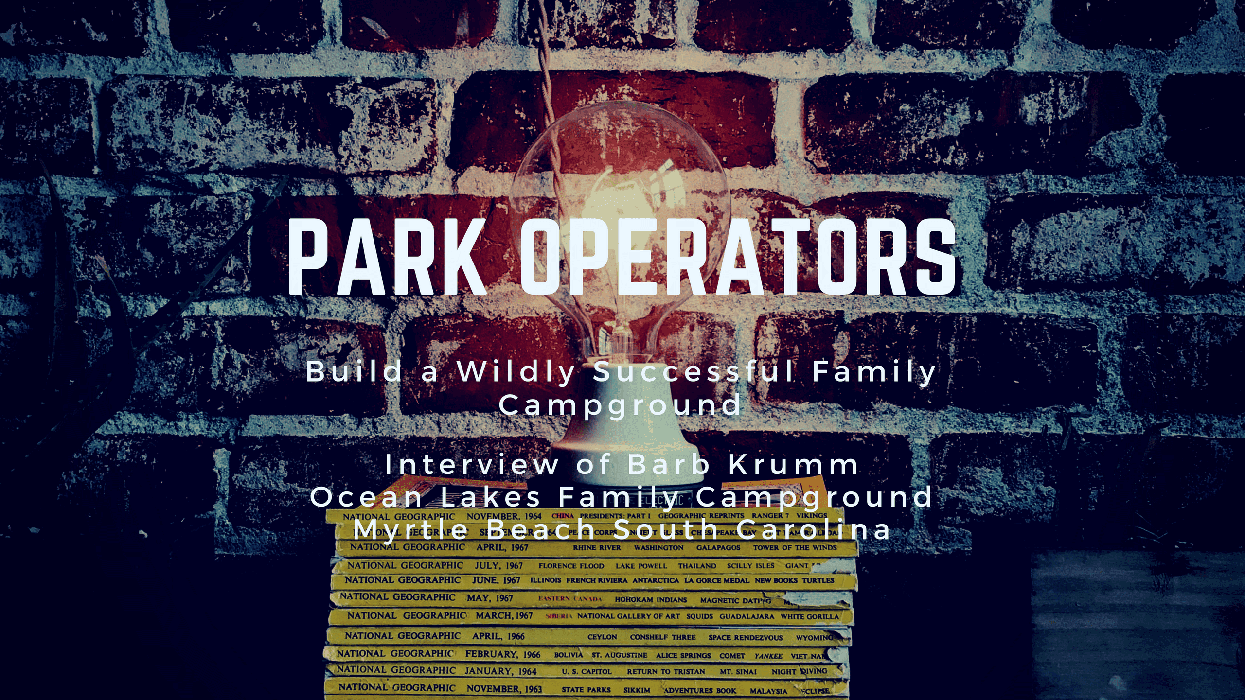 Park Operators: How to Build a Wildly Successful Family Owned RV Park and Campground