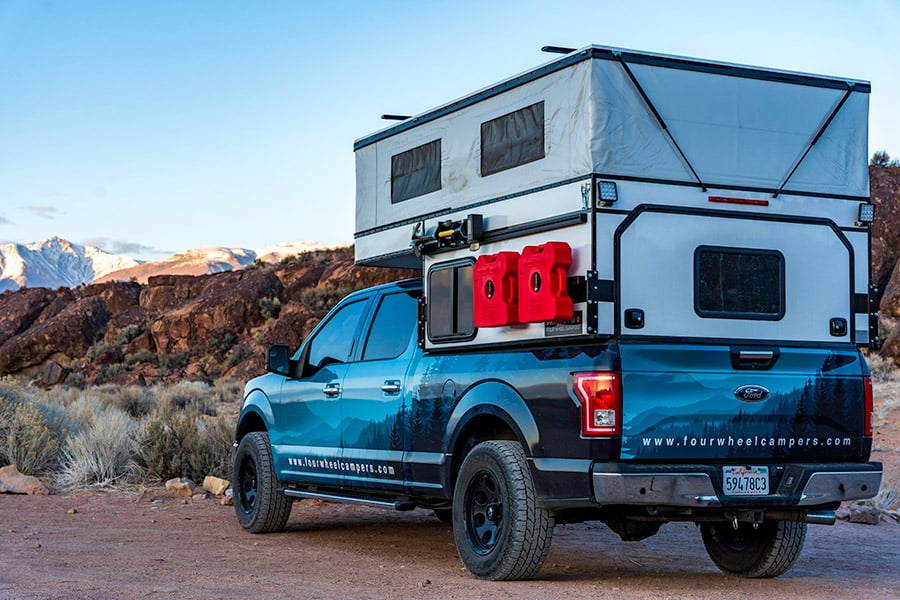 Travel in Comfort: 8 Best Pop-Up Truck Campers with Bathrooms