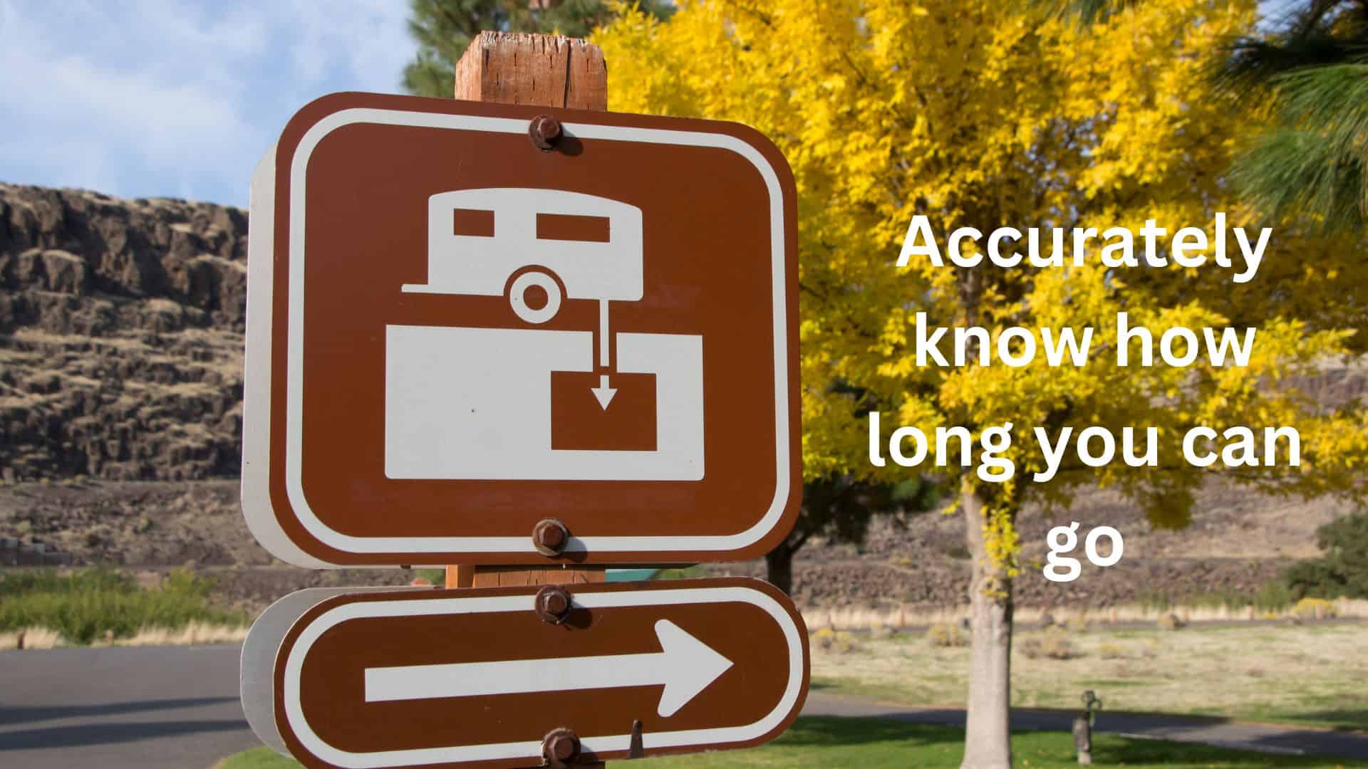 RV Hack - Know exactly how much is in your holding tanks