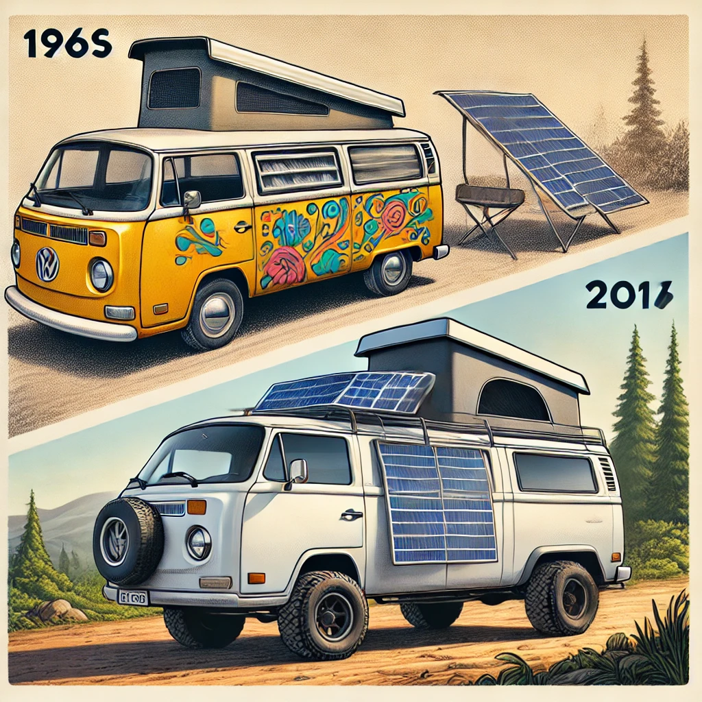 Campervans Then & Now: The Evolution of Mobile Living