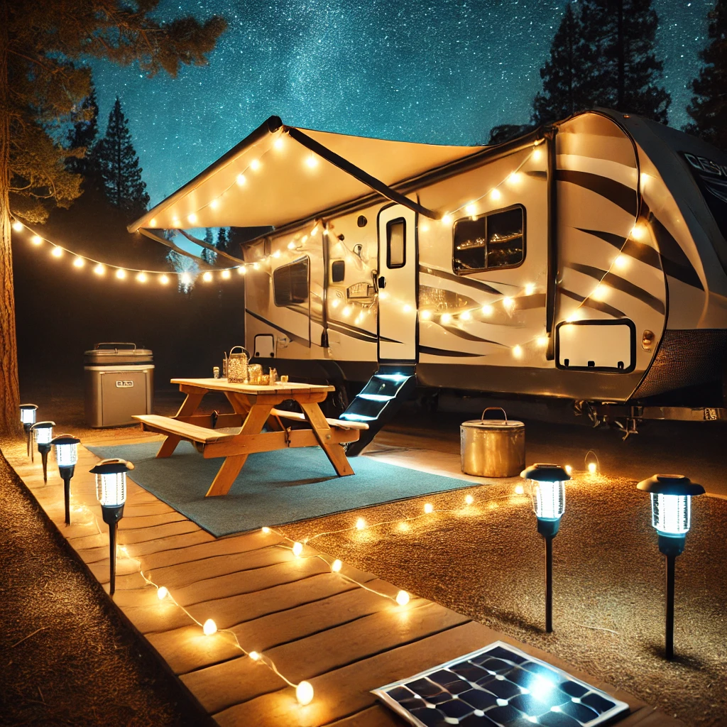 RV Outdoor Lighting: Bright Ideas for a Safer & Cozier Campsite
