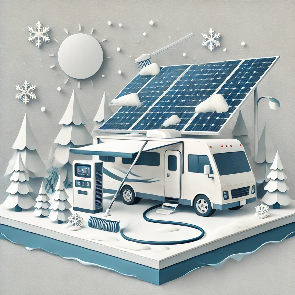 Winter Solar Hacks: How to Get the Most Power From Your RV Solar Setup in Cold Weather