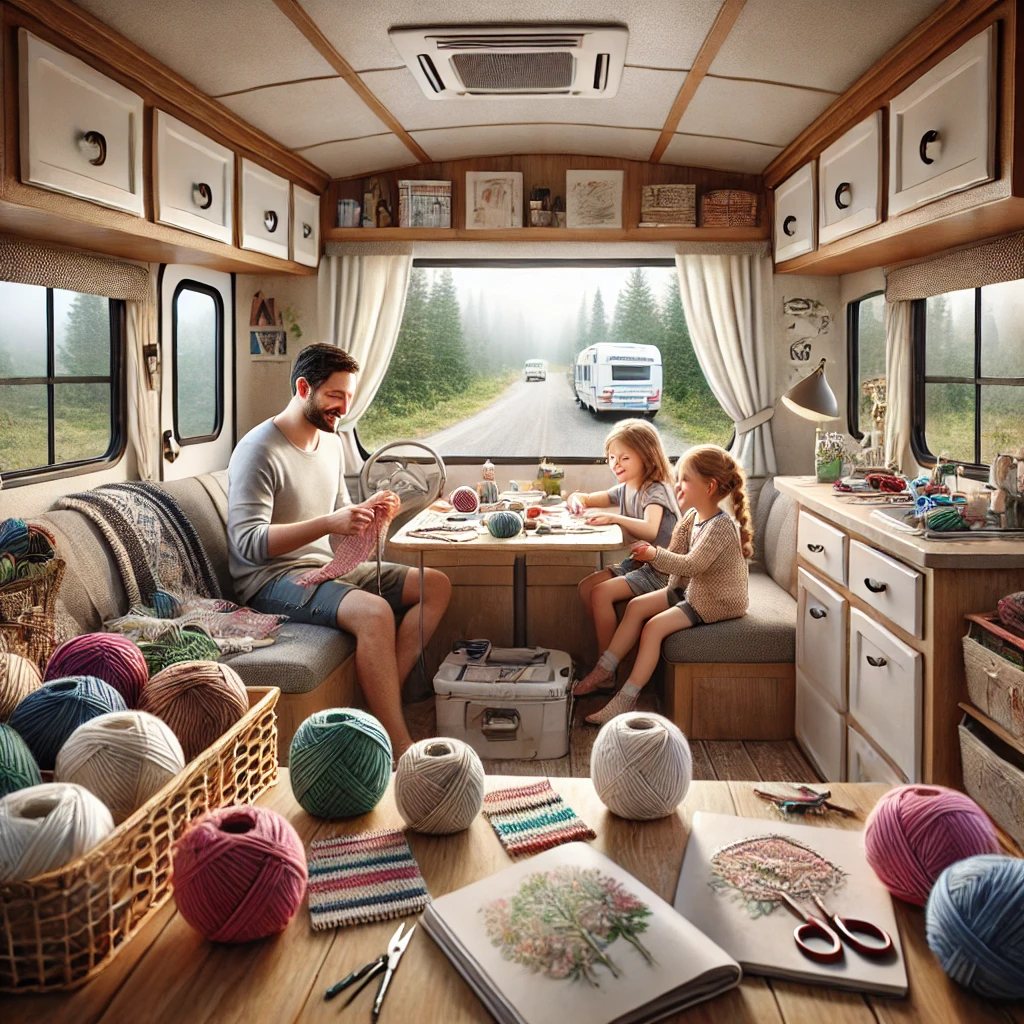Crafts on the Go: Simple, Fun Hobbies for RV Life