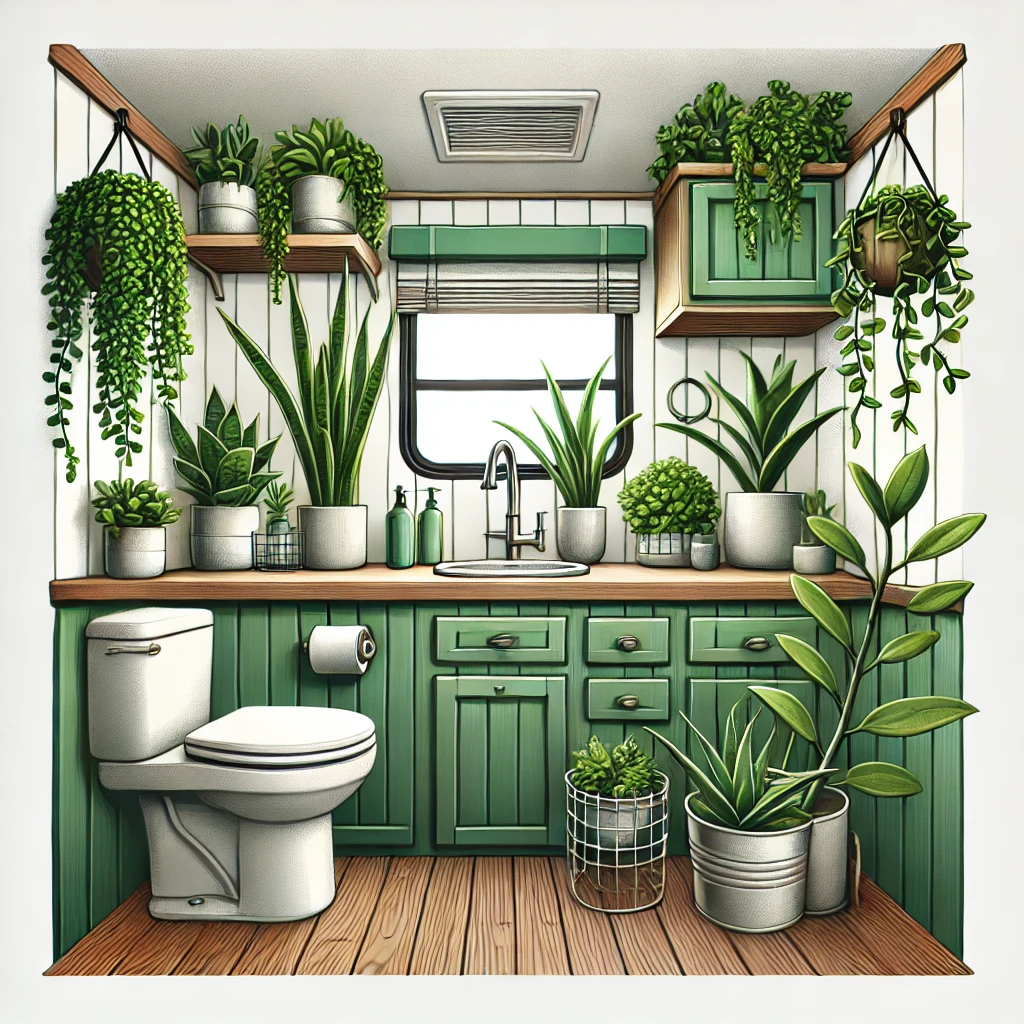 Bringing Nature Inside: How to Use Plants to Freshen Up Your RV Bathroom