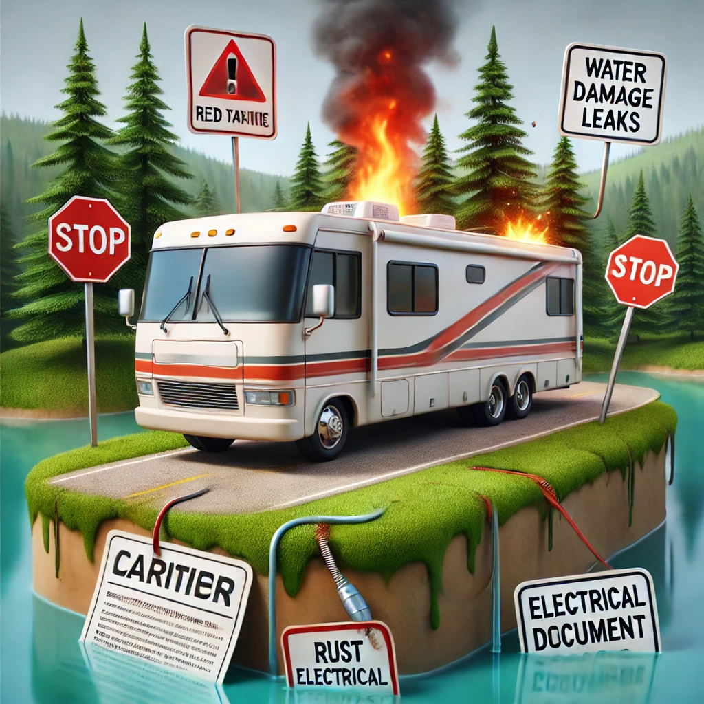 Major Red Flags to Watch for When Buying a Used RV