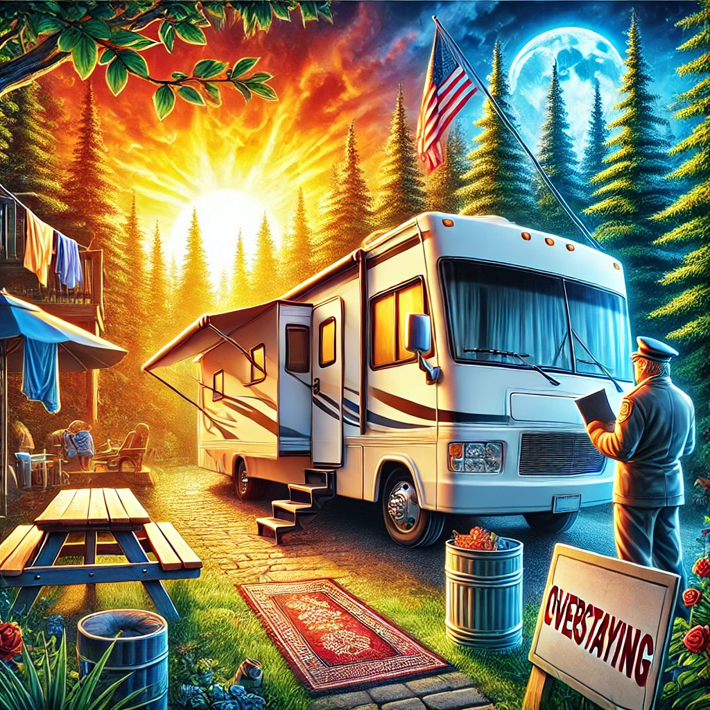 What Happens If You Overstay at a Campground?