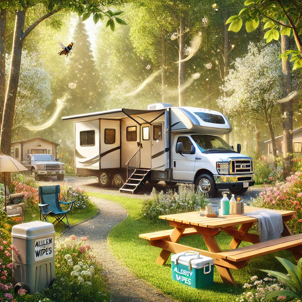 Camping with Allergies: How to Prepare for Pollen Season in Your RV