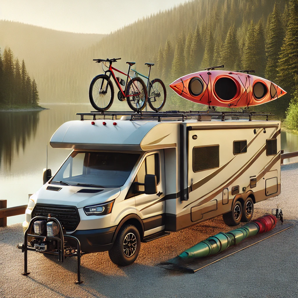 How to Store & Transport Outdoor Gear Like Bikes, Kayaks & Paddleboards in Your RV