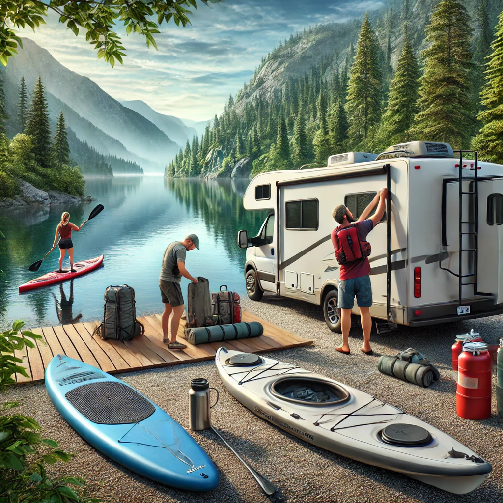 What to Pack for a Kayaking & Paddleboarding RV Trip
