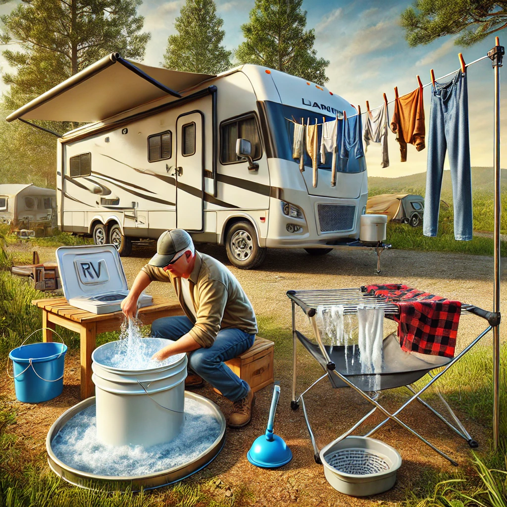 RV Laundry Hacks: Washing Clothes on the Road Without a Machine
