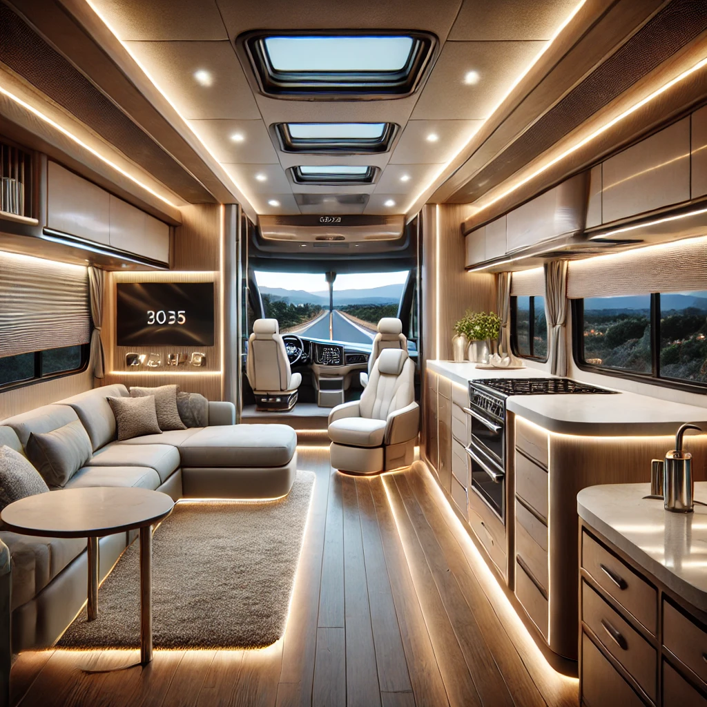 Luxury RV Interior Design Trends for 2025