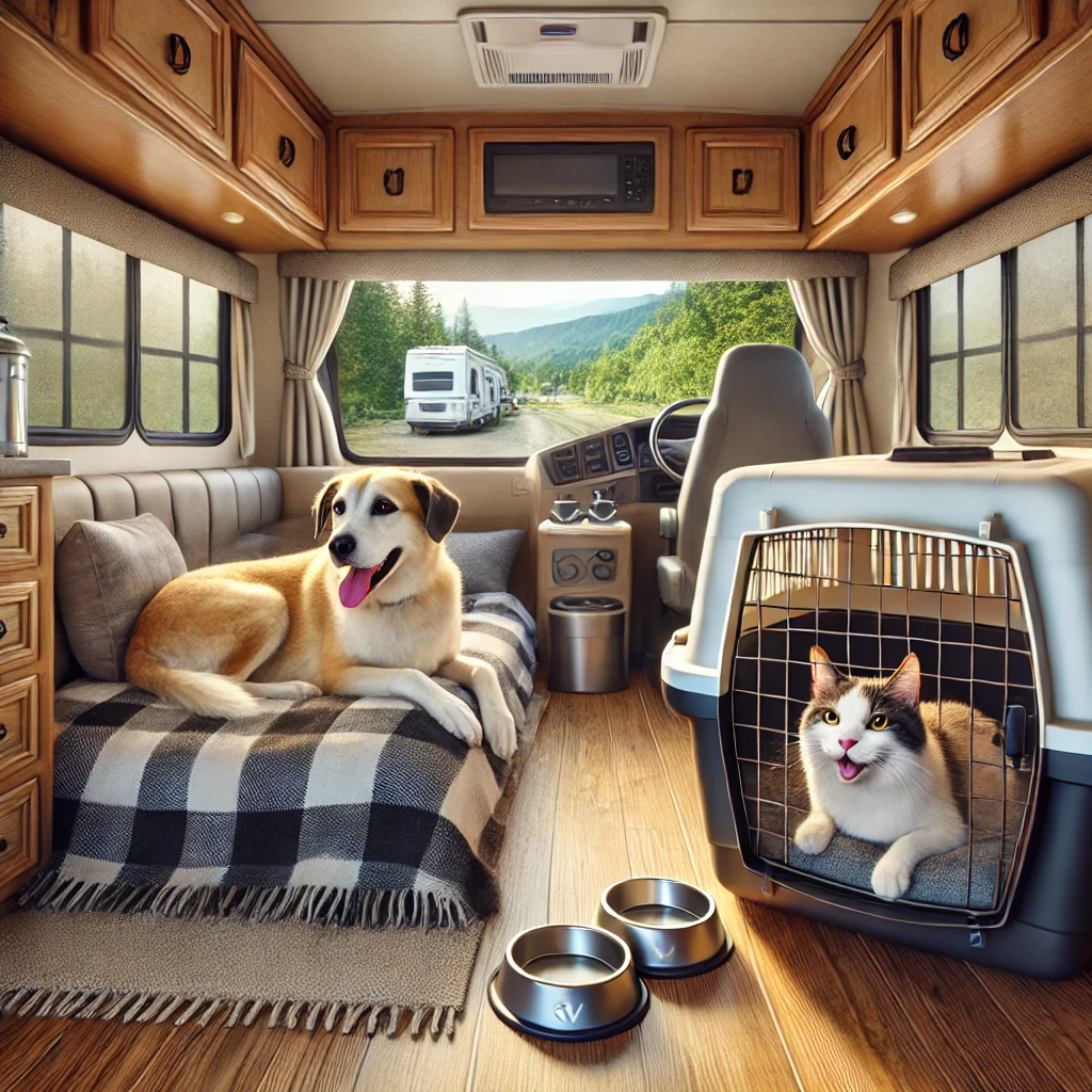 How to Reduce Pet Anxiety During RV Travel & Long Drives