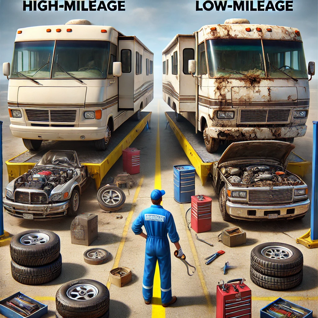 What’s More Important in a Used RV: Low Mileage or Good Maintenance?