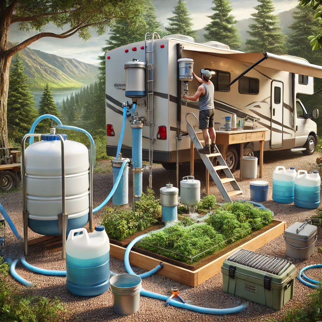 DIY Grey Water Recycling Systems for RVers