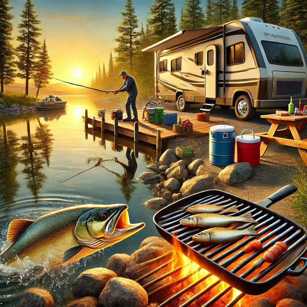 How to Catch & Cook Fresh Fish While RV Camping