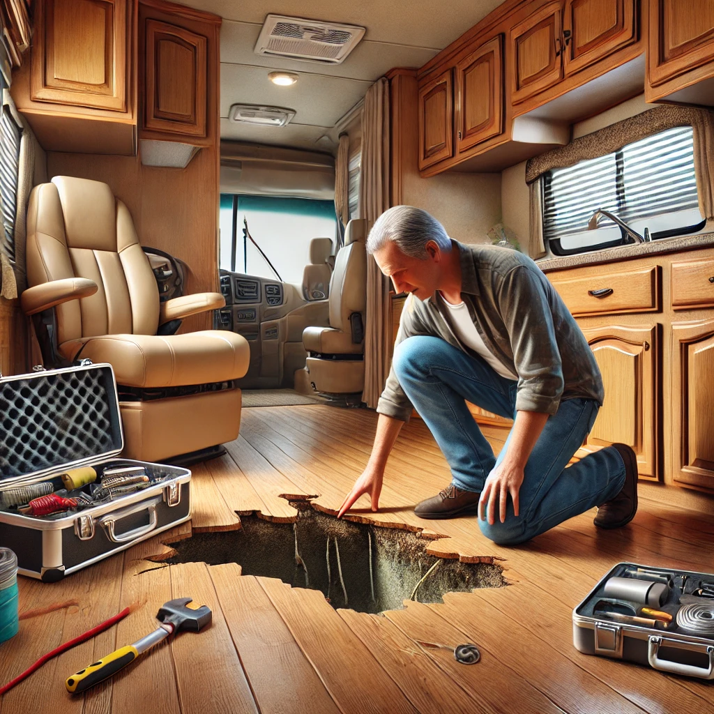Why You Should Never Ignore a Soft Spot on Your RV Floor