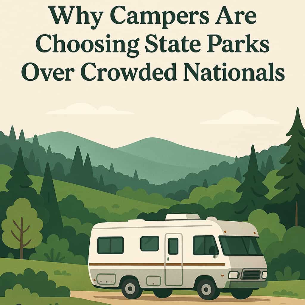 Why Campers Are Choosing State Parks Over Crowded Nationals