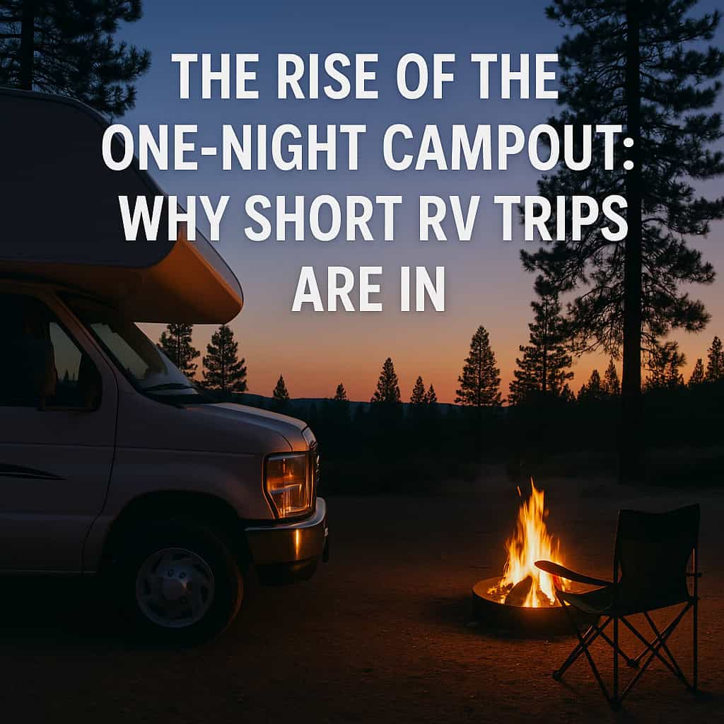 The Rise of the One-Night Campout: Why Short RV Trips Are In