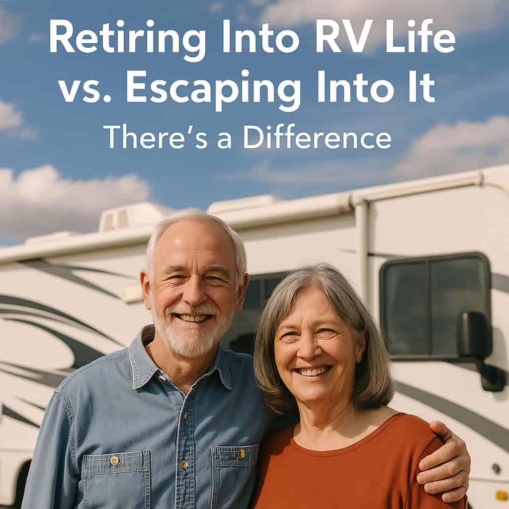 Retiring Into RV Life vs. Escaping Into It There’s a Difference — and It Matters