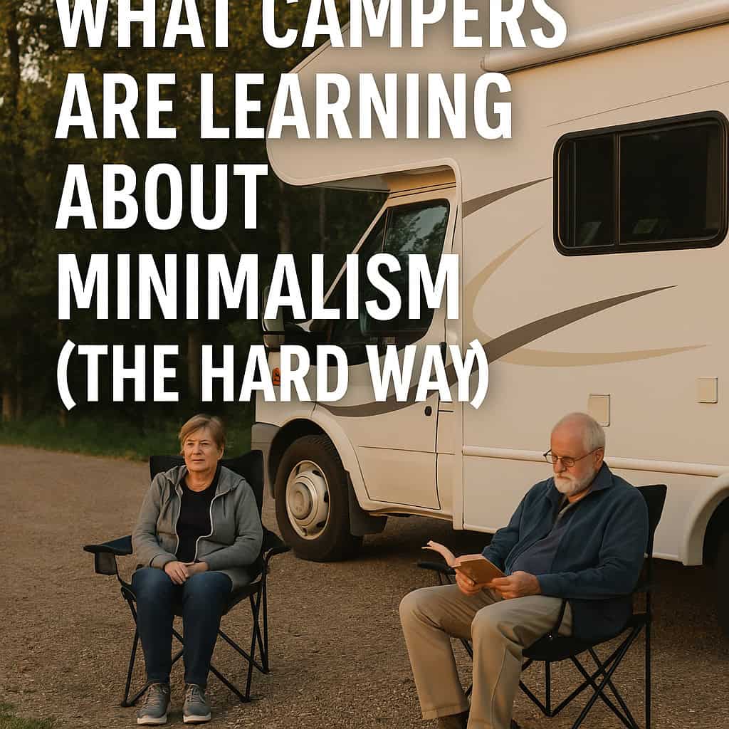 What Campers Are Learning About Minimalism (The Hard Way) It’s Not Just About Having Less Stuff