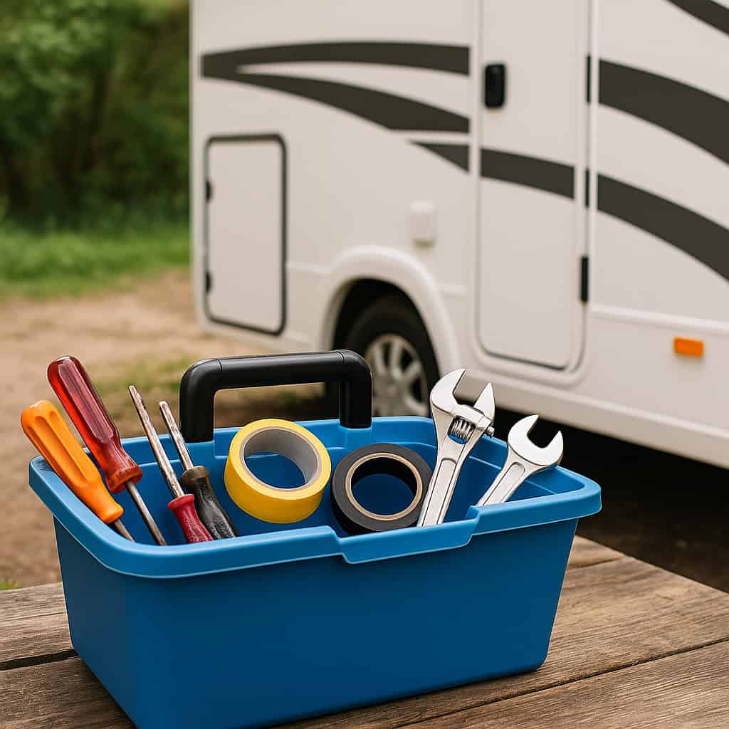 What to Keep in Your RV “Fix-It” Kit (Even If You’re Not Handy)