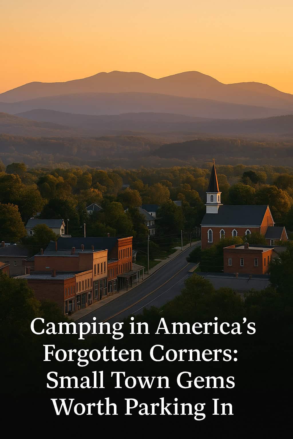 Camping in America’s Forgotten Corners: Small Town Gems Worth Parking In
