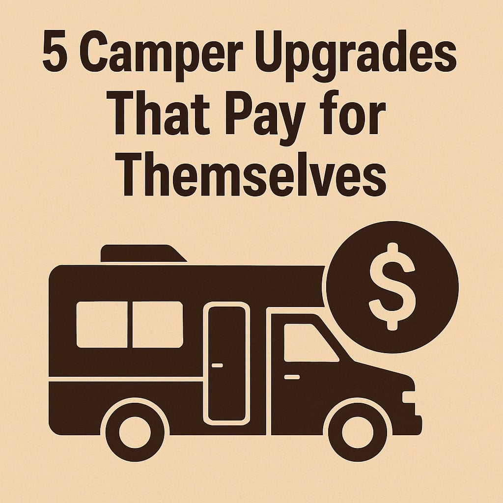 5 Camper Upgrades That Pay for Themselves