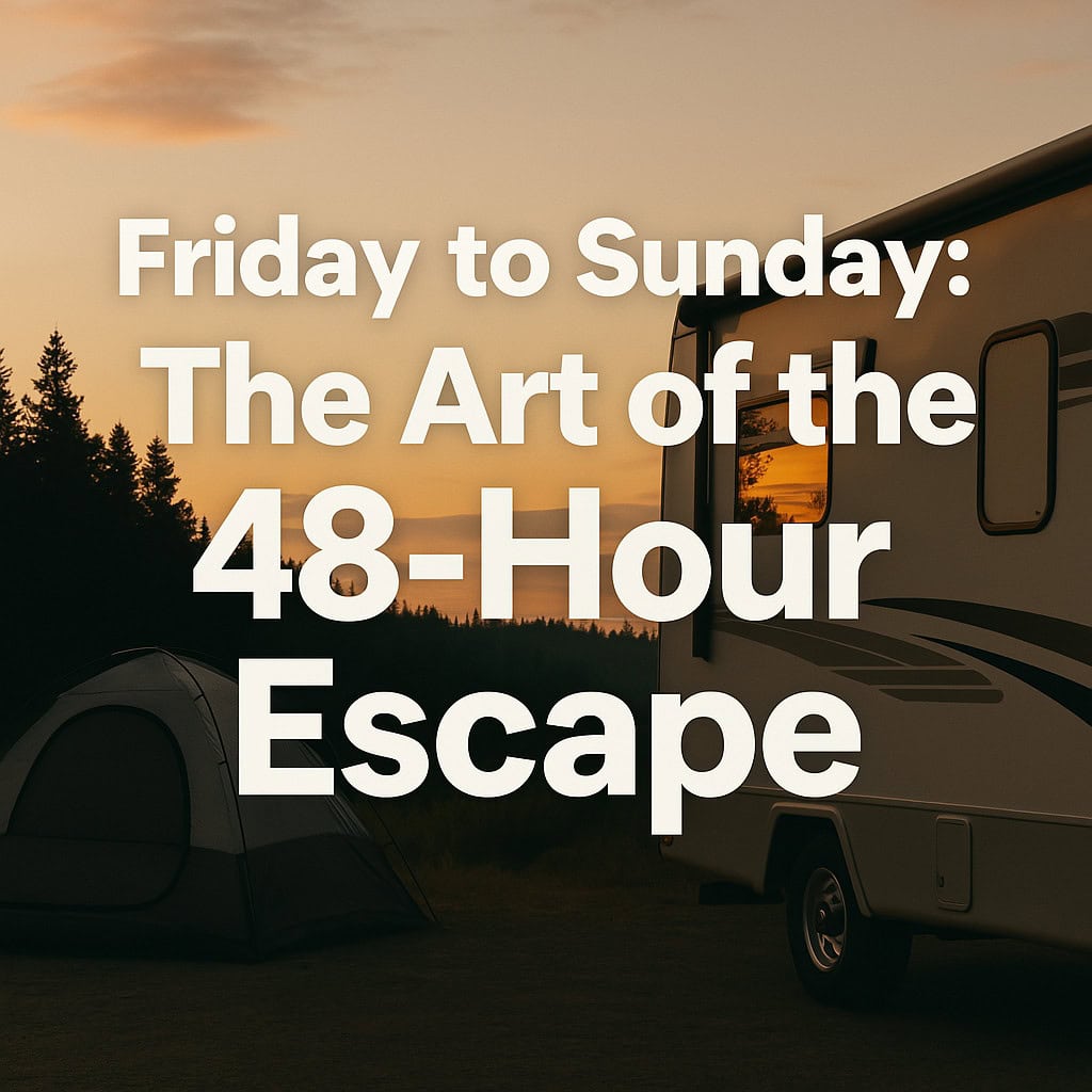 Friday to Sunday: The Art of the 48-Hour Escape