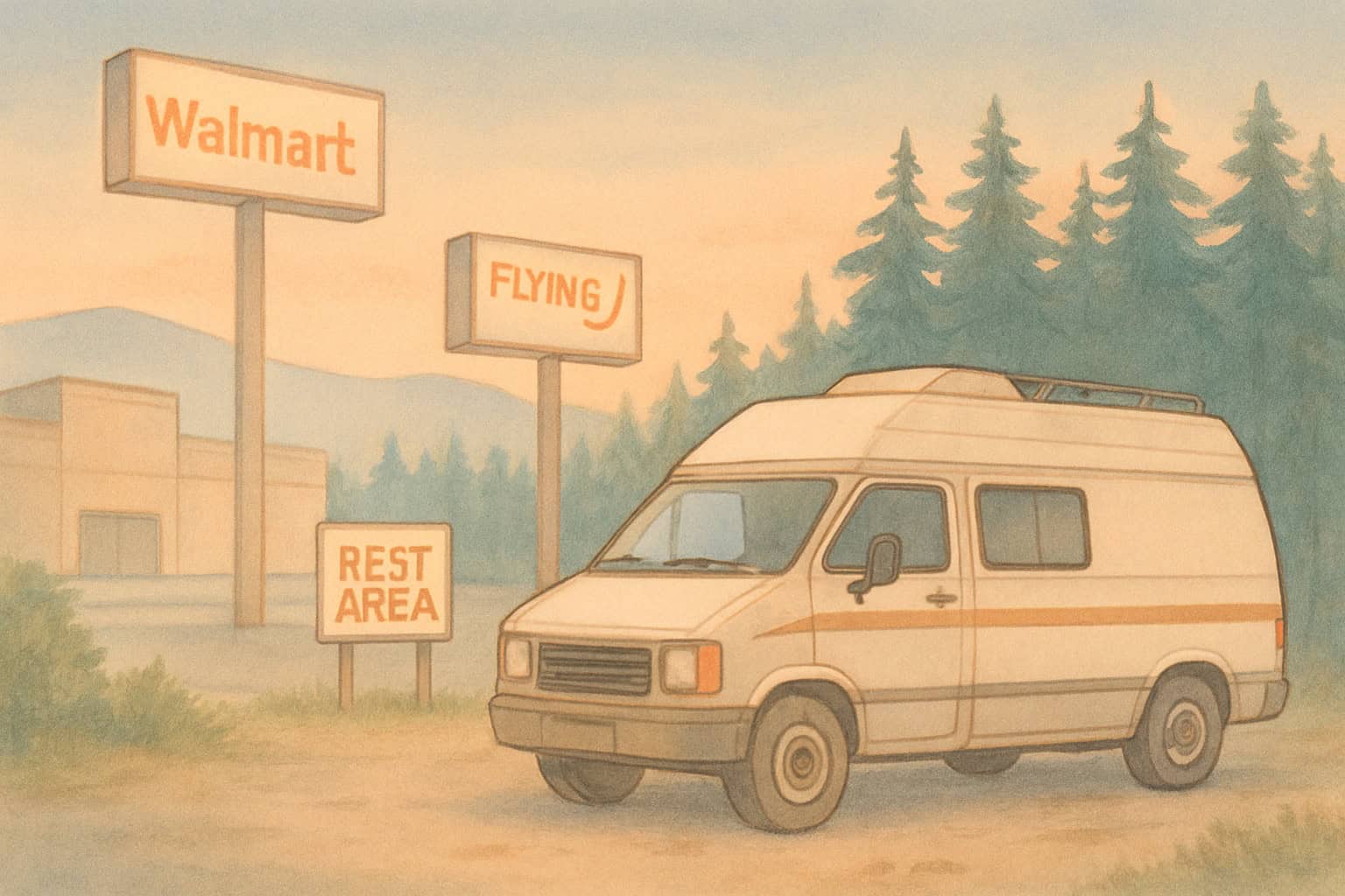 Where to Sleep When You Can’t Find a Campsite