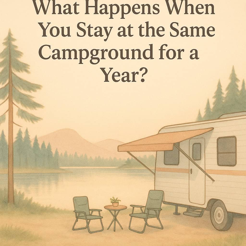 What Happens When You Stay at the Same Campground for a Year?