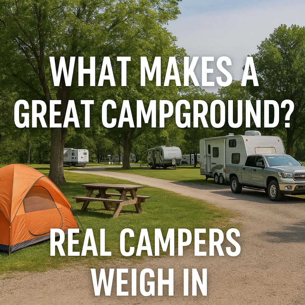 What Makes a Great Campground? Real Campers Weigh In