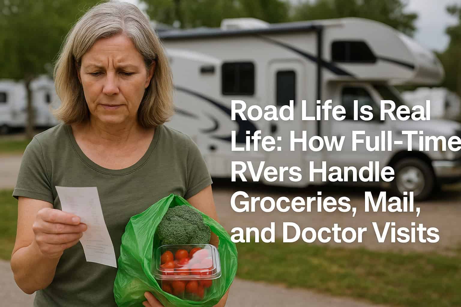 Road Life Is Real Life: How Full-Time RVers Handle Groceries, Mail, and Doctor Visits