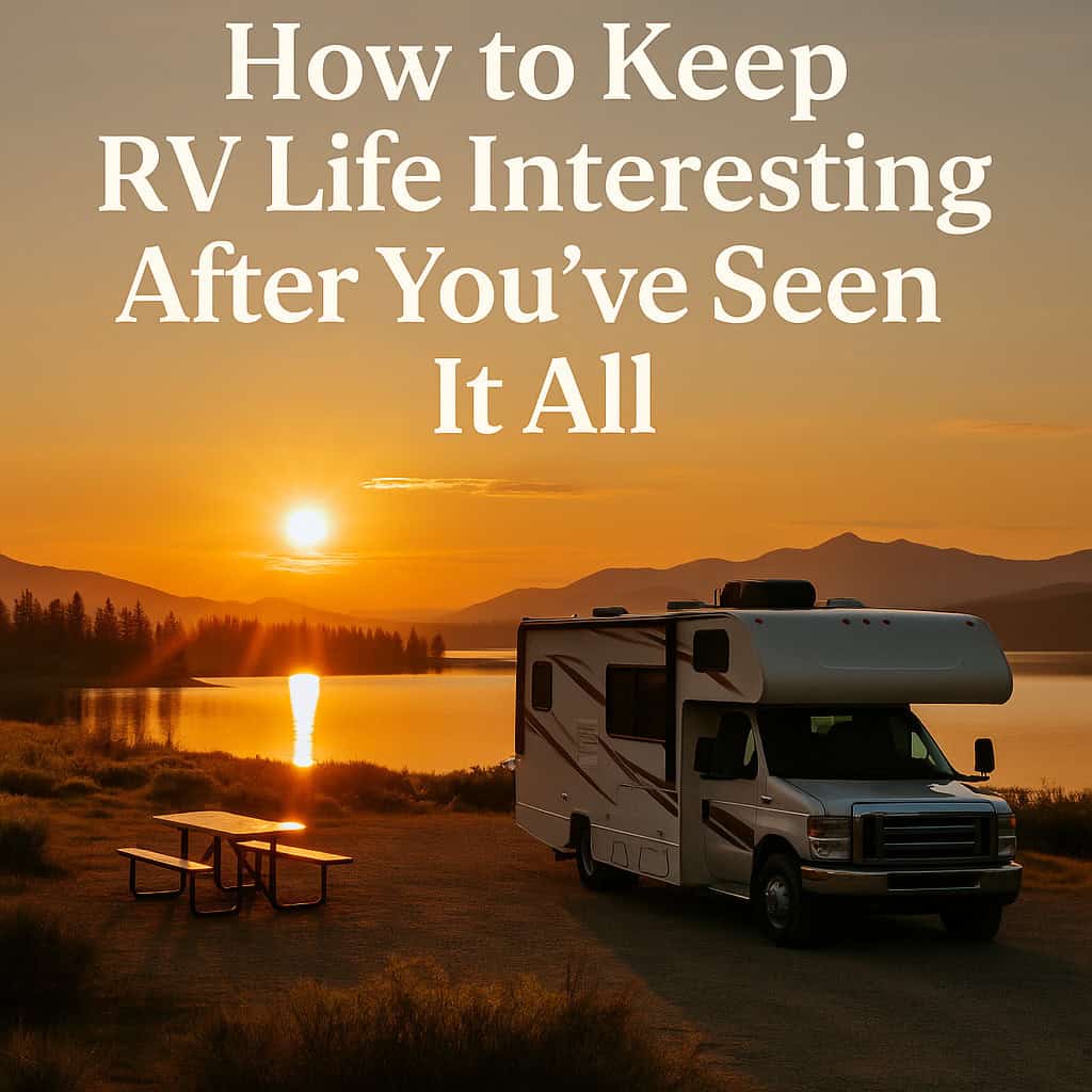 How to Keep RV Life Interesting After You’ve Seen It All