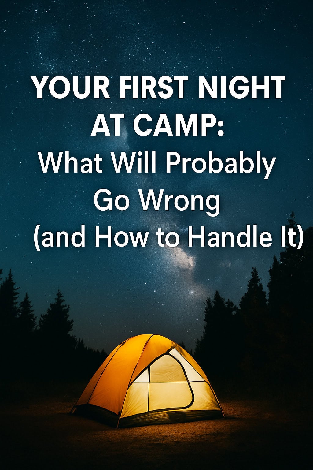 Your First Night at Camp: What Will Probably Go Wrong (and How to Handle It)
