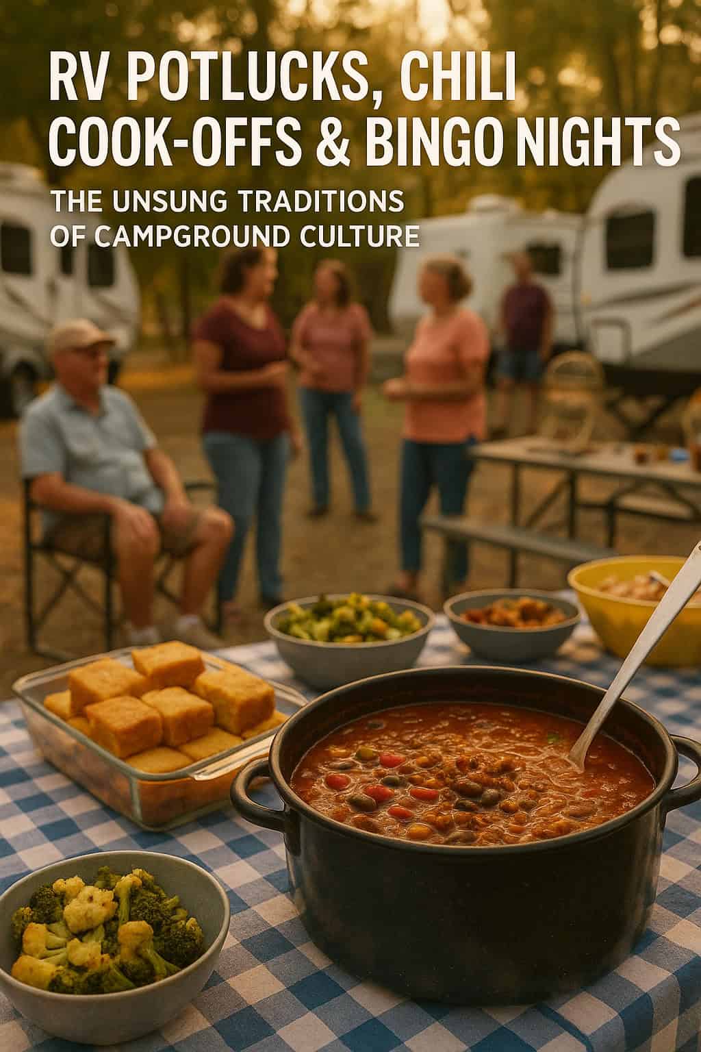 RV Potlucks, Chili Cook-Offs & Bingo Nights: The Unsung Traditions of Campground Culture